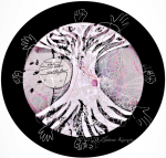 Dissertation cover image - Child (Bio)Welfare and Beyond: Intersecting Injustices in Childhoods and Swedish Child Welfare - research-artwork by Zlatana Knezevic